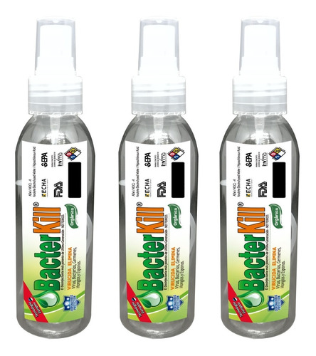 Bacterkill Ácido Hipocloroso Desinfectante - Ml A $24