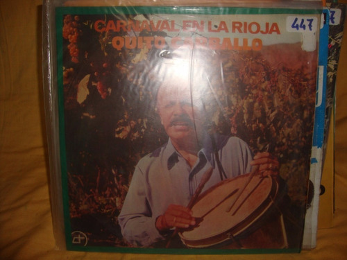 Vinilo Quito Carballo Carnaval En La Rioja F3