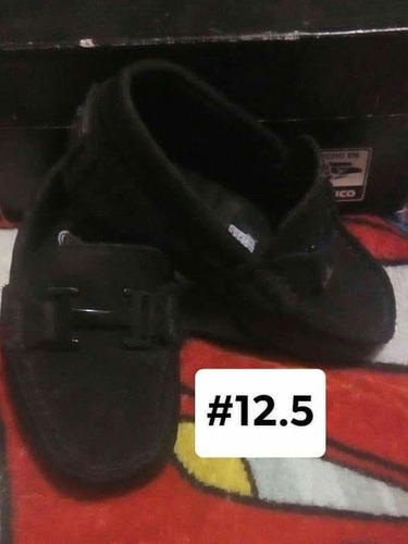 Zapatitos Para Niño Negros Talla 12.5 