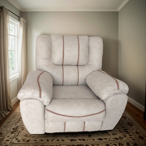 Sillón Reclinable Casa Roma R1 Tacto Piel 1 Cuerpo