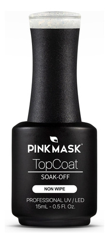 Top Coat Pink Mask Gel Color Gold Diamond