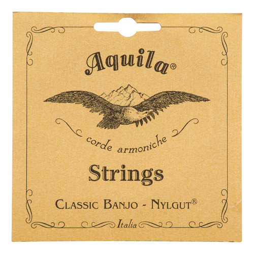 Aquila Aq-5b Gut Banjo Cuerdas, Medium