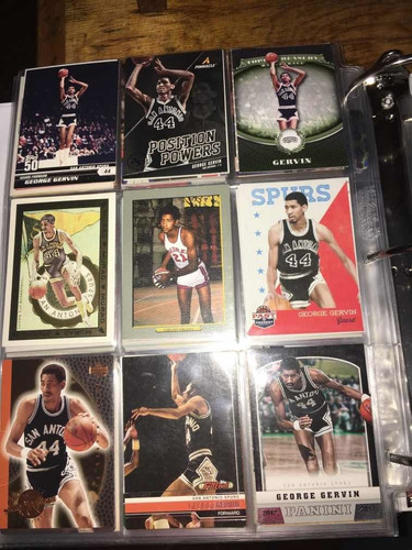 Colección George Gervin Incluye Game Jersey, Autografo Spurs (Usado)