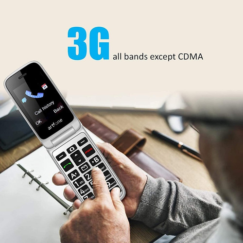 Celular Basico De Tapa Folder Doble Chip Q21 +chip Telcel