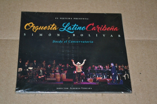 Orquesta Latino Caribeña Simón Bolívar Cd Salsa Rock 