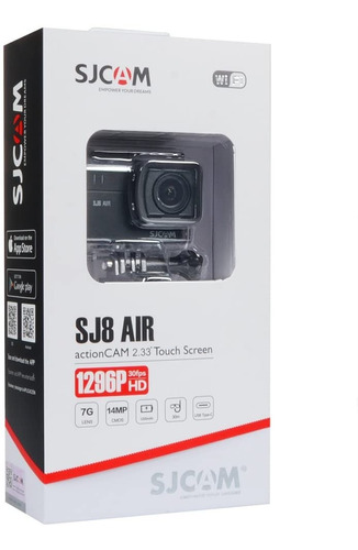 Câmera Sj8 Air Sjcam E Kit Youtuber - Melhor Preço