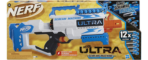 Nerf Ultra Scream Machine Lanzamiento Motorizado 12 X Ultra