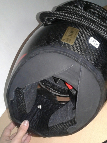 Casco Depredador De Fibra De Carbono (leer Descripción)