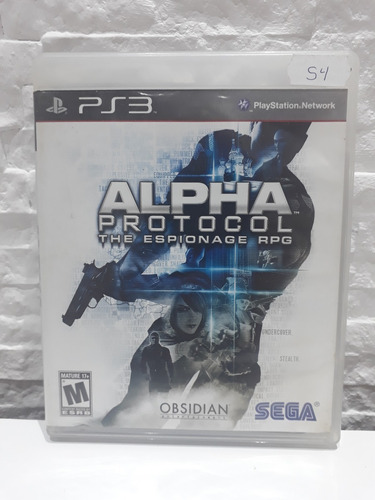 Jogo Alpha Protocol Ps3