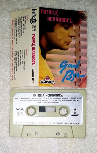 Cassette De Audio Good Bye Patrick Hernández De Los 70's (Usado)
