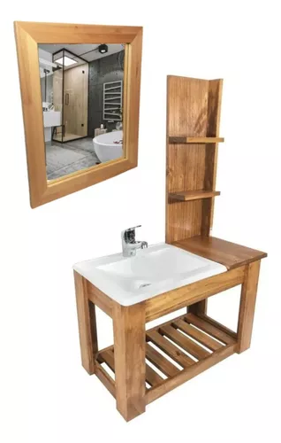 ▷ Mueble rústico para baño de Otium -【Mejor Precio】- TheBath