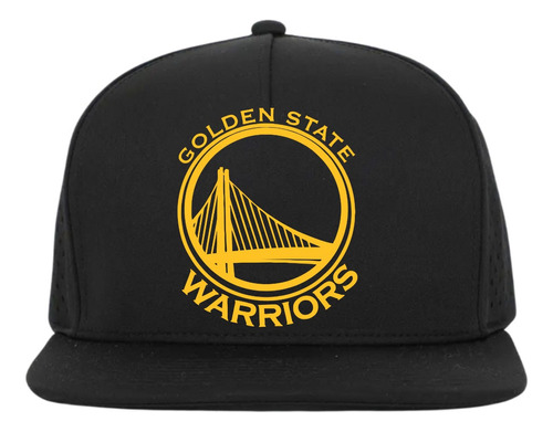 Gorra Plana Golden State Warrior Snapback Reflective 