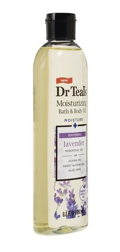 Aceite Corporal Y De Baño Lavanda Calma Y Duerme, Dr Teal's.