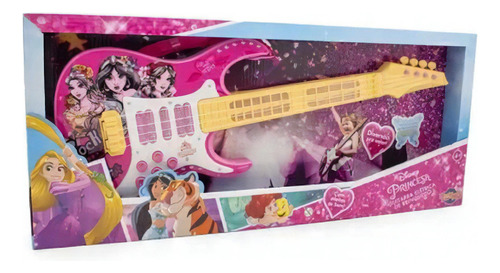 Guitarra Elétrica Princesas Disney 029303 - Toyng