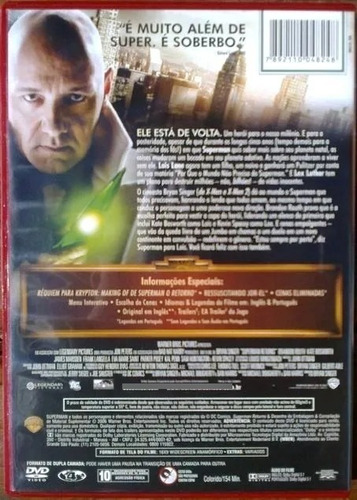 Dvd Lacrado Superman - O Retorno (duplo)