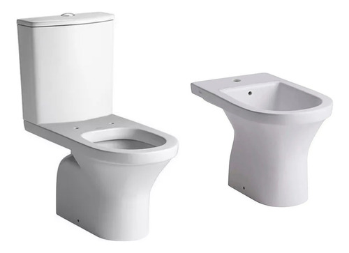 Kit Inodoro Largo Varese Deposito Apoyar Bidet 1 Ag Ferrum