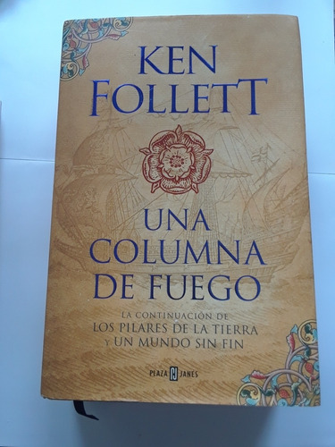 Ken Follett Una Columna De Fuego Tapa Dura