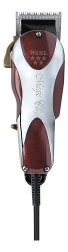  Wahl Professional 5 Star Magic Clip 8452gold  Prata E Vermelho 220v