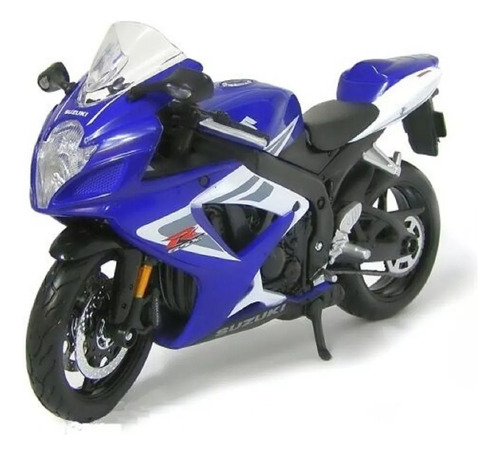 Maisto Suzuki Gsx-r750 1/12, Azul Fundido A Presión, Tipo Q1