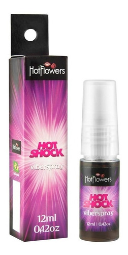 Vibrador Liquido Hot Shock Vibespray 12ml Hot Flowers