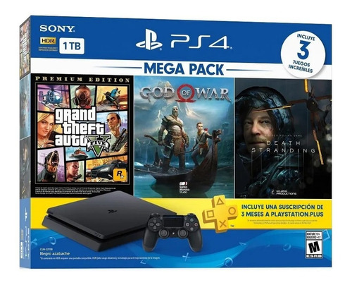 Playstation 4 Ps4 Slim 1tb Hits Collection Bundle