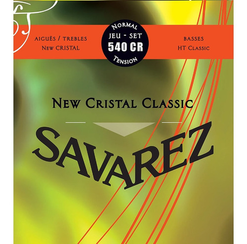 Encordado Clásica Tensión Normal New Cristal Savarez 540cr