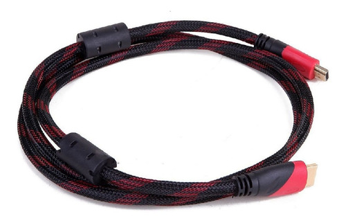 Cable Hdmi 5 Metros Mallado Doble Filtro 