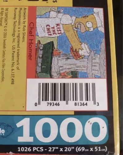 Rompecabezas De Homero Simpson
