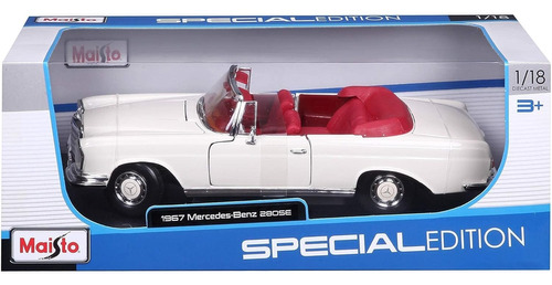 Mercedes-benz 280se Convertible 1967. Escala 1/18 Maisto.