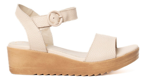 Sandalias Mujer Cuero Vacuno Plataforma Cómoda Fiori Magali