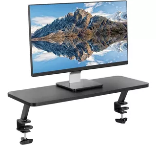 Soporte Elevador Para 1 Monitor Estante Con Abrazadera