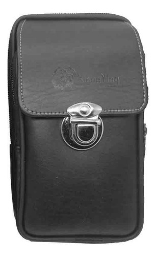 Imagen 1 de 6 de Mini Men Faux Leather Zipper Tactical Cinturón Bolsa Cintura