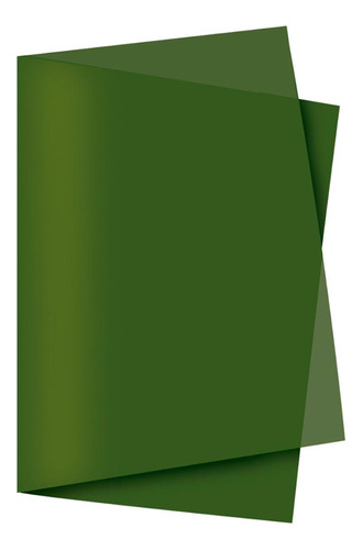 100 Folhas De Papel Seda 49x69 Cm Verde Musgo Para Roupas