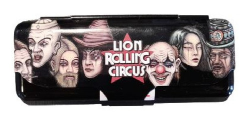 Imagen 3 de 10 de Lata Guarda Portaseda Lion Rolling Circus Personajes Colores