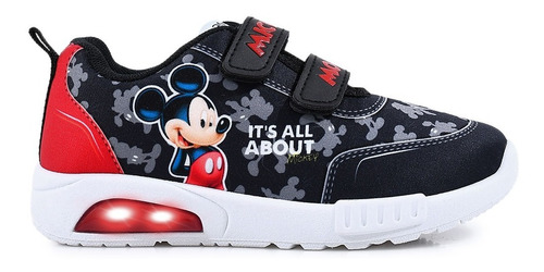 Zapatillas Footy Disney Mickey Mouse Pop Niños Luz Led