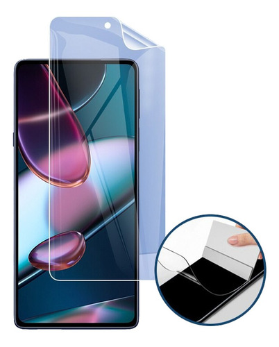 Protector Hidrogel De Pantalla Para LG G8x Thinq 1