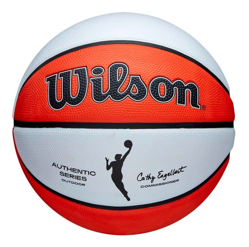 Balón de baloncesto Wilson Wilson, auténtica pelota de baloncesto para exteriores de la WNBA, auténtica pelota de baloncesto para exteriores
