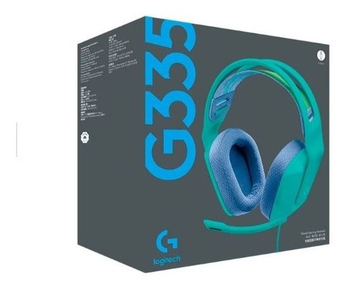 Logitech G335 Diadema Gamer Pc Ps5 Xbox Confort Menta