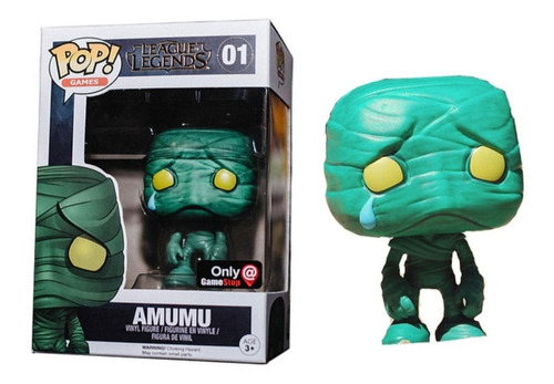 Funko Pop Amumu 01 Gamestop League Of Legends Nuevo Muy Raro