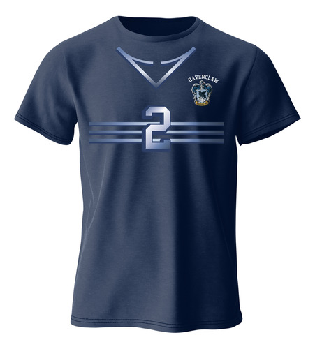 Playera Harry Potter Quidditch Gryffindor Ravenclaw Howarts