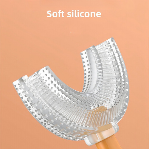 Wv Cepillos De Dientes Para Niños En Forma De U De 360°, 8
