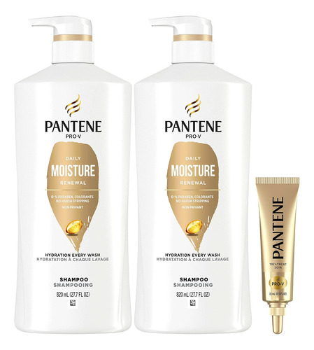 ChampĂș Y Mascarilla Para El Cabello Pantene Daily Moisture R