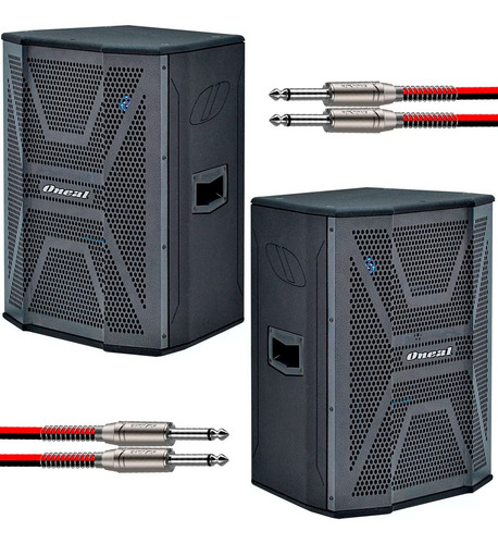 Par De Caixa Passiva Oneal 12'' Ob-1312r Bivolt C/ Cabos