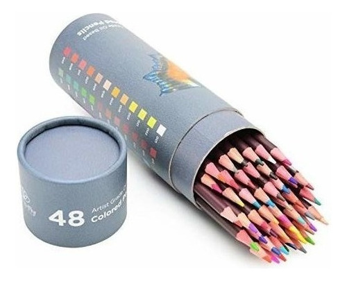 Paquete De 48 Lápices De Colores Surtidos Base De Aceite