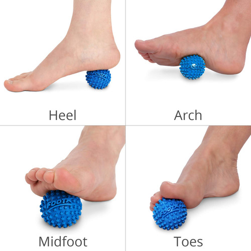 Pelota De Masaje Back Foot Star Para Fascitis Plantar, Color