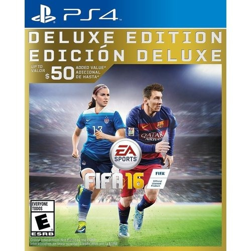 Videojuego: Fifa 16 Edición De Lujo Para  Playstation 4