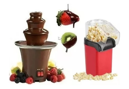 Máquina Chocolate Fuente + Cabritas 3 Minutos Libre Aceite