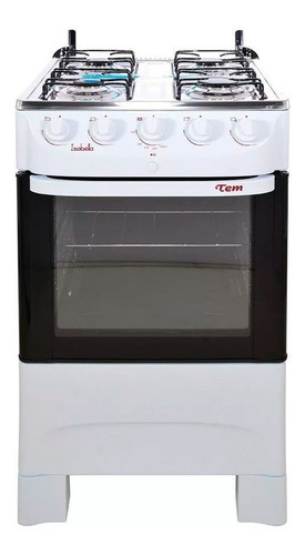 Cocina Tem Isabella Blanca 4 H Encendido Autolimpiante Pcm