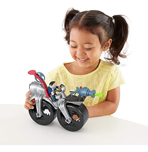 Fisher-price Imaginext Minions Grus Rocket Bike, Figura De P