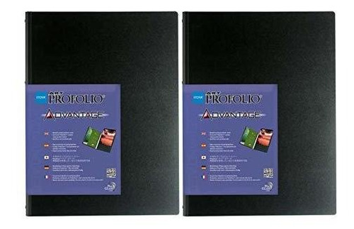 Imagen 1 de 4 de Ad247 Art Profolio Advantage Bound 8 X 10 Portfolio 2 Unida